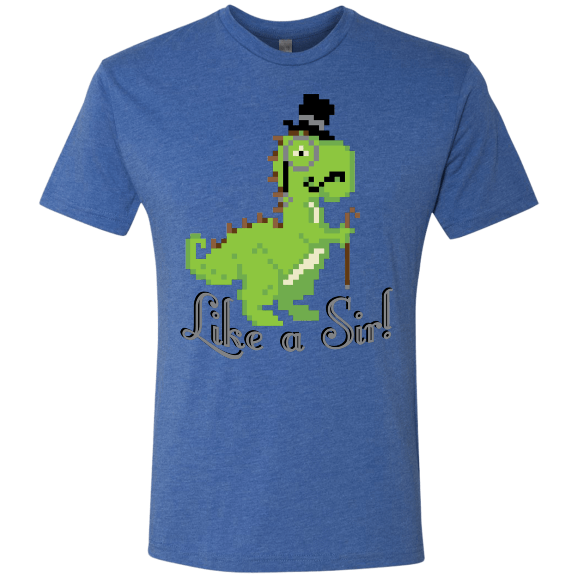 T-Shirts Vintage Royal / S LikeASir T-Rex Men's Triblend T-Shirt