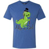 T-Shirts Vintage Royal / S LikeASir T-Rex Men's Triblend T-Shirt
