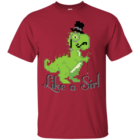 T-Shirts Cardinal / S LikeASir T-Rex T-Shirt