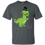 T-Shirts Dark Heather / S LikeASir T-Rex T-Shirt