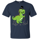 T-Shirts Navy / S LikeASir T-Rex T-Shirt