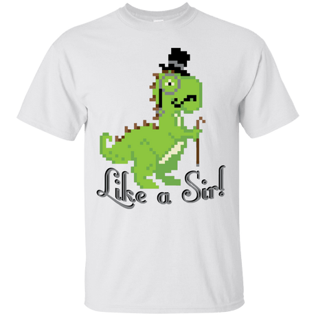 T-Shirts White / S LikeASir T-Rex T-Shirt