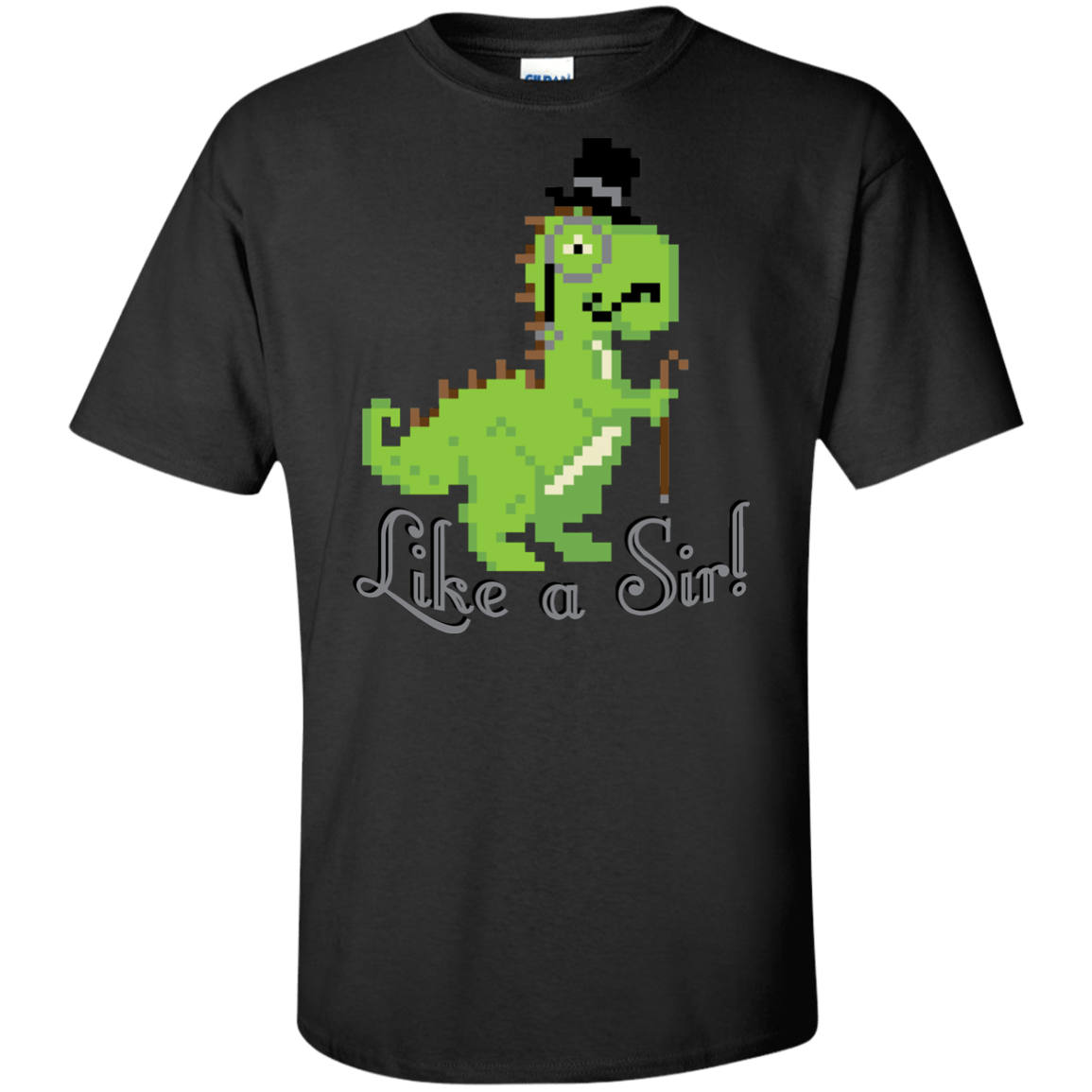 T-Shirts Black / XLT LikeASir T-Rex Tall T-Shirt