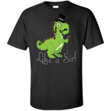 T-Shirts Black / XLT LikeASir T-Rex Tall T-Shirt
