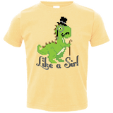 T-Shirts Butter / 2T LikeASir T-Rex Toddler Premium T-Shirt