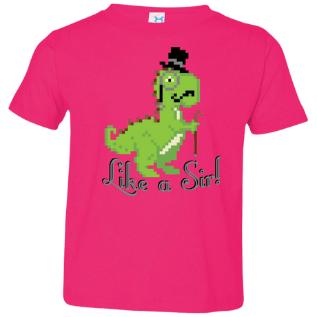 T-Shirts Hot Pink / 2T LikeASir T-Rex Toddler Premium T-Shirt