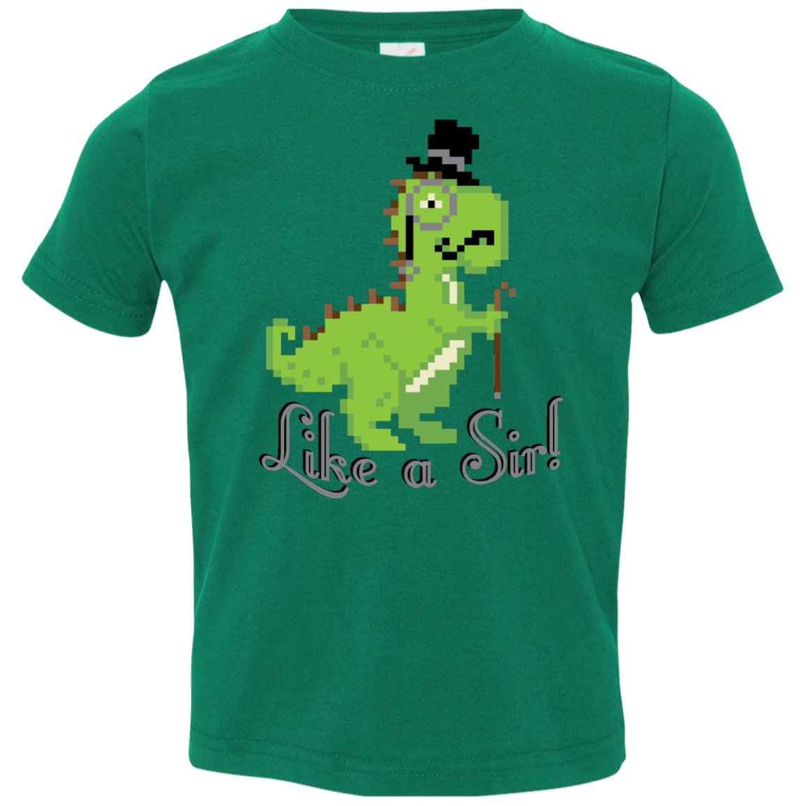 T-Shirts Kelly / 2T LikeASir T-Rex Toddler Premium T-Shirt