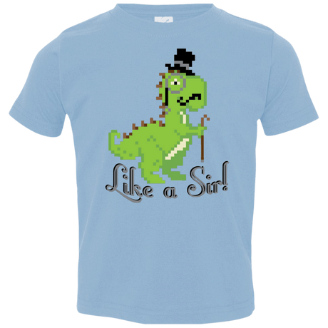 T-Shirts Light Blue / 2T LikeASir T-Rex Toddler Premium T-Shirt