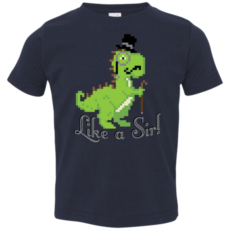 T-Shirts Navy / 2T LikeASir T-Rex Toddler Premium T-Shirt