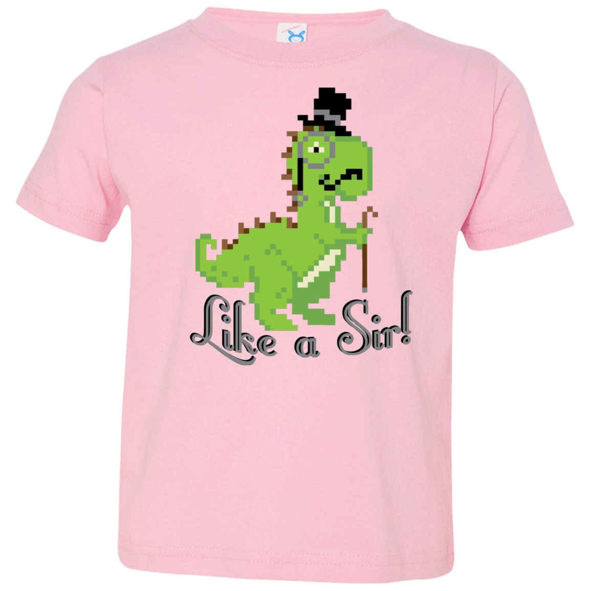 T-Shirts Pink / 2T LikeASir T-Rex Toddler Premium T-Shirt