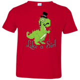 T-Shirts Red / 2T LikeASir T-Rex Toddler Premium T-Shirt