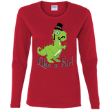 T-Shirts Red / S LikeASir T-Rex Women's Long Sleeve T-Shirt