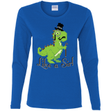 T-Shirts Royal / S LikeASir T-Rex Women's Long Sleeve T-Shirt