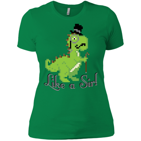 T-Shirts Kelly Green / X-Small LikeASir T-Rex Women's Premium T-Shirt