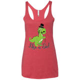 T-Shirts Vintage Red / X-Small LikeASir T-Rex Women's Triblend Racerback Tank