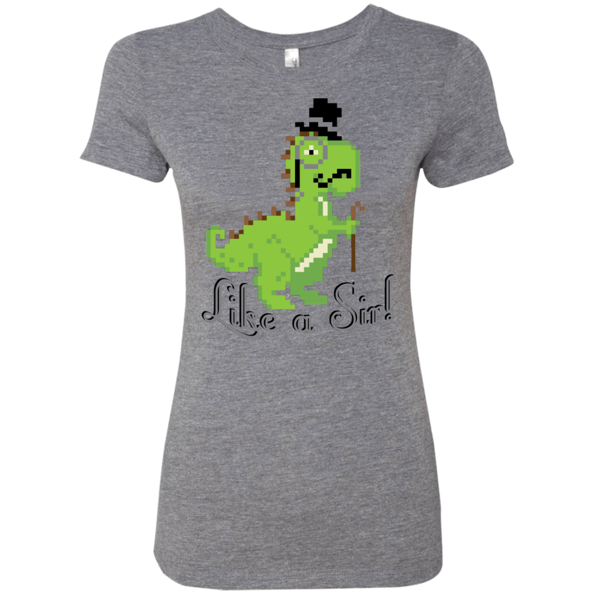 T-Shirts Premium Heather / S LikeASir T-Rex Women's Triblend T-Shirt