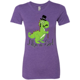 T-Shirts Purple Rush / S LikeASir T-Rex Women's Triblend T-Shirt