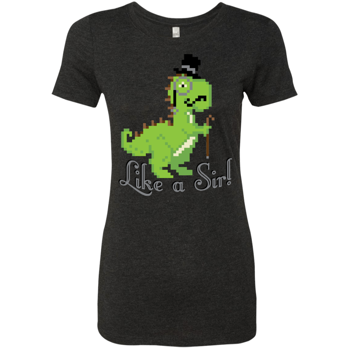 T-Shirts Vintage Black / S LikeASir T-Rex Women's Triblend T-Shirt