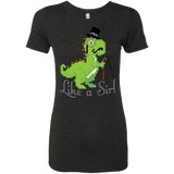 T-Shirts Vintage Black / S LikeASir T-Rex Women's Triblend T-Shirt