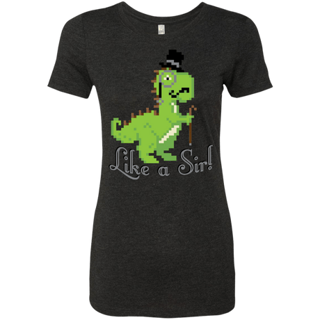 T-Shirts Vintage Black / S LikeASir T-Rex Women's Triblend T-Shirt