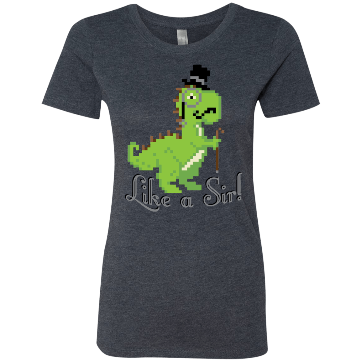 T-Shirts Vintage Navy / S LikeASir T-Rex Women's Triblend T-Shirt