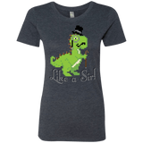 T-Shirts Vintage Navy / S LikeASir T-Rex Women's Triblend T-Shirt
