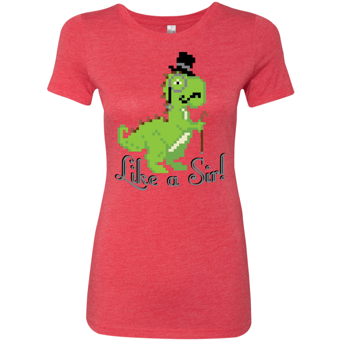 T-Shirts Vintage Red / S LikeASir T-Rex Women's Triblend T-Shirt