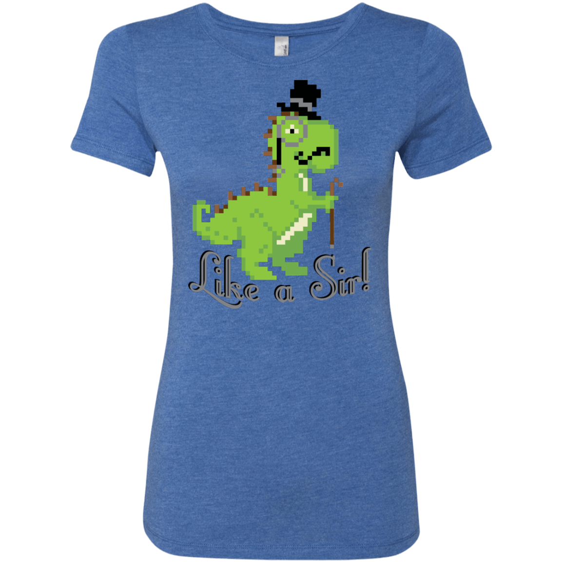 T-Shirts Vintage Royal / S LikeASir T-Rex Women's Triblend T-Shirt