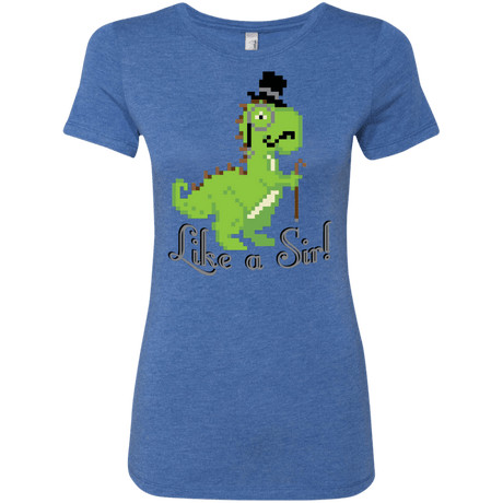 T-Shirts Vintage Royal / S LikeASir T-Rex Women's Triblend T-Shirt