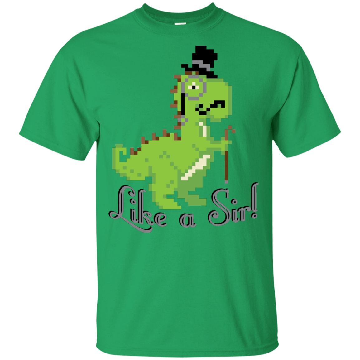 T-Shirts Irish Green / YXS LikeASir T-Rex Youth T-Shirt