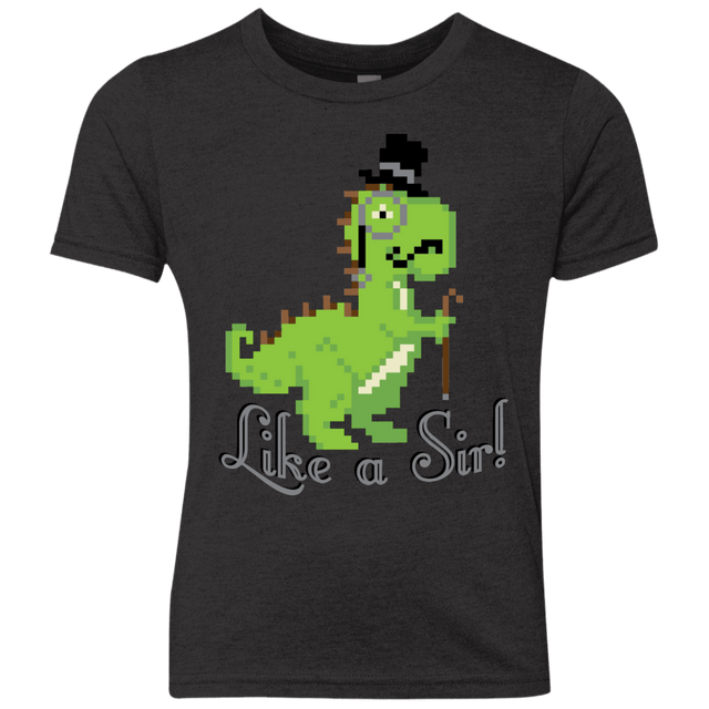 T-Shirts Vintage Black / YXS LikeASir T-Rex Youth Triblend T-Shirt