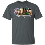T-Shirts Dark Heather / S Lil Dungeons and Dragons T-Shirt