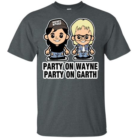 T-Shirts Dark Heather / S Lil Wayne and Garth T-Shirt
