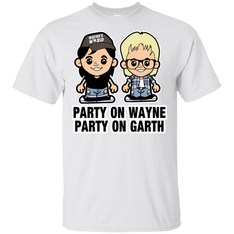 T-Shirts White / S Lil Wayne and Garth T-Shirt