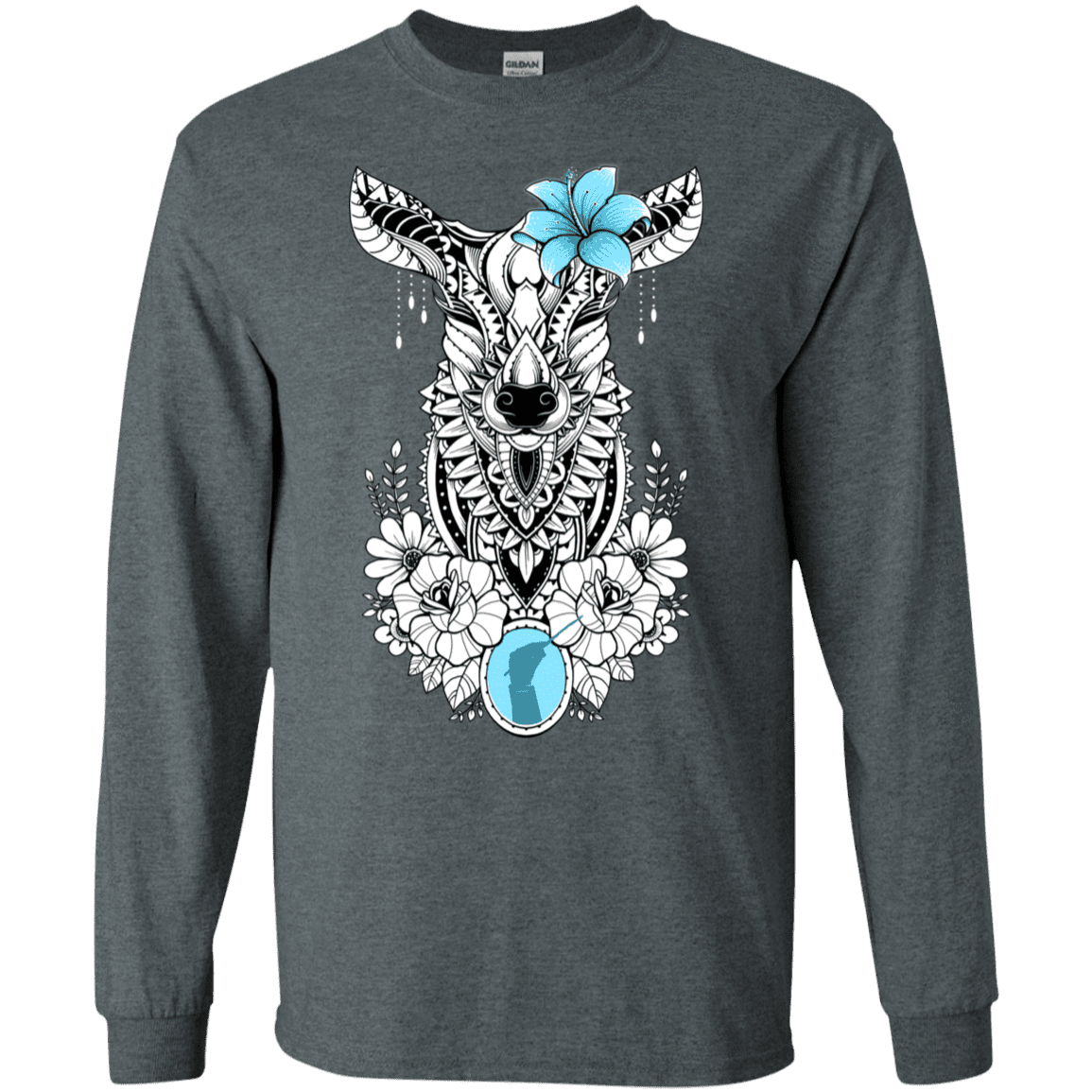 T-Shirts Dark Heather / S Lily Men's Long Sleeve T-Shirt