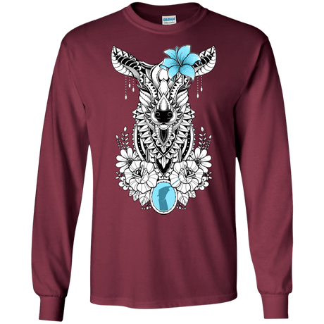 T-Shirts Maroon / S Lily Men's Long Sleeve T-Shirt