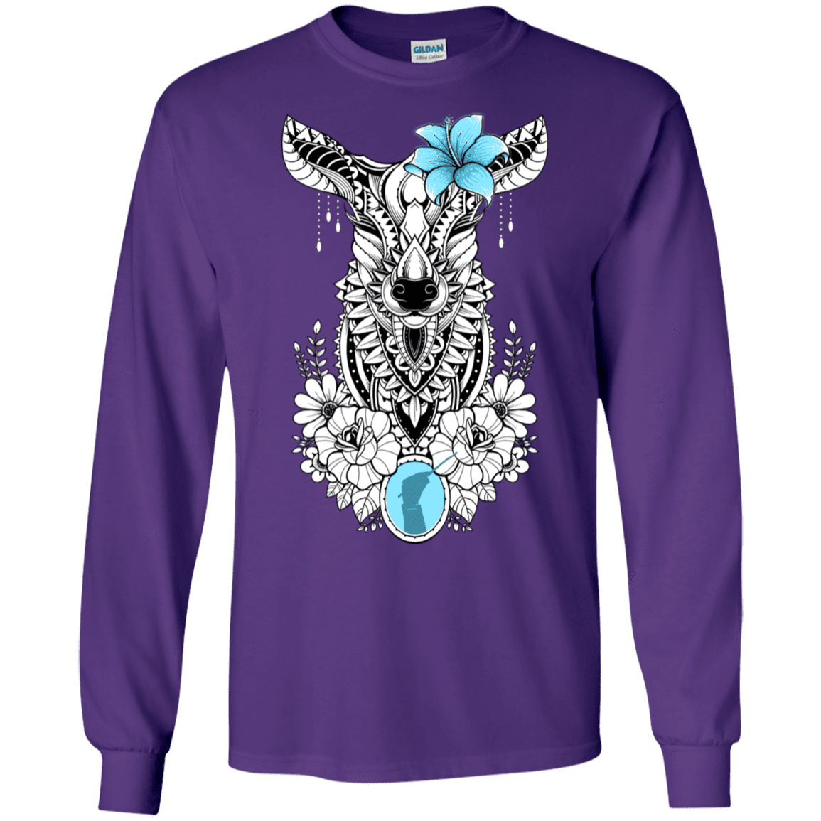 T-Shirts Purple / S Lily Men's Long Sleeve T-Shirt