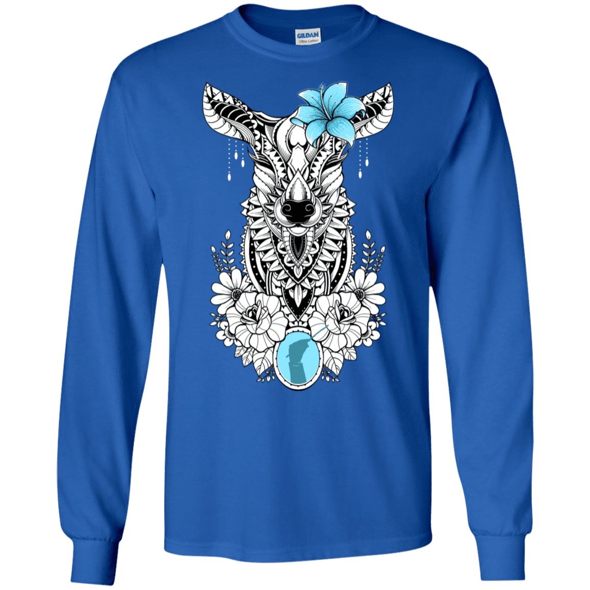 T-Shirts Royal / S Lily Men's Long Sleeve T-Shirt