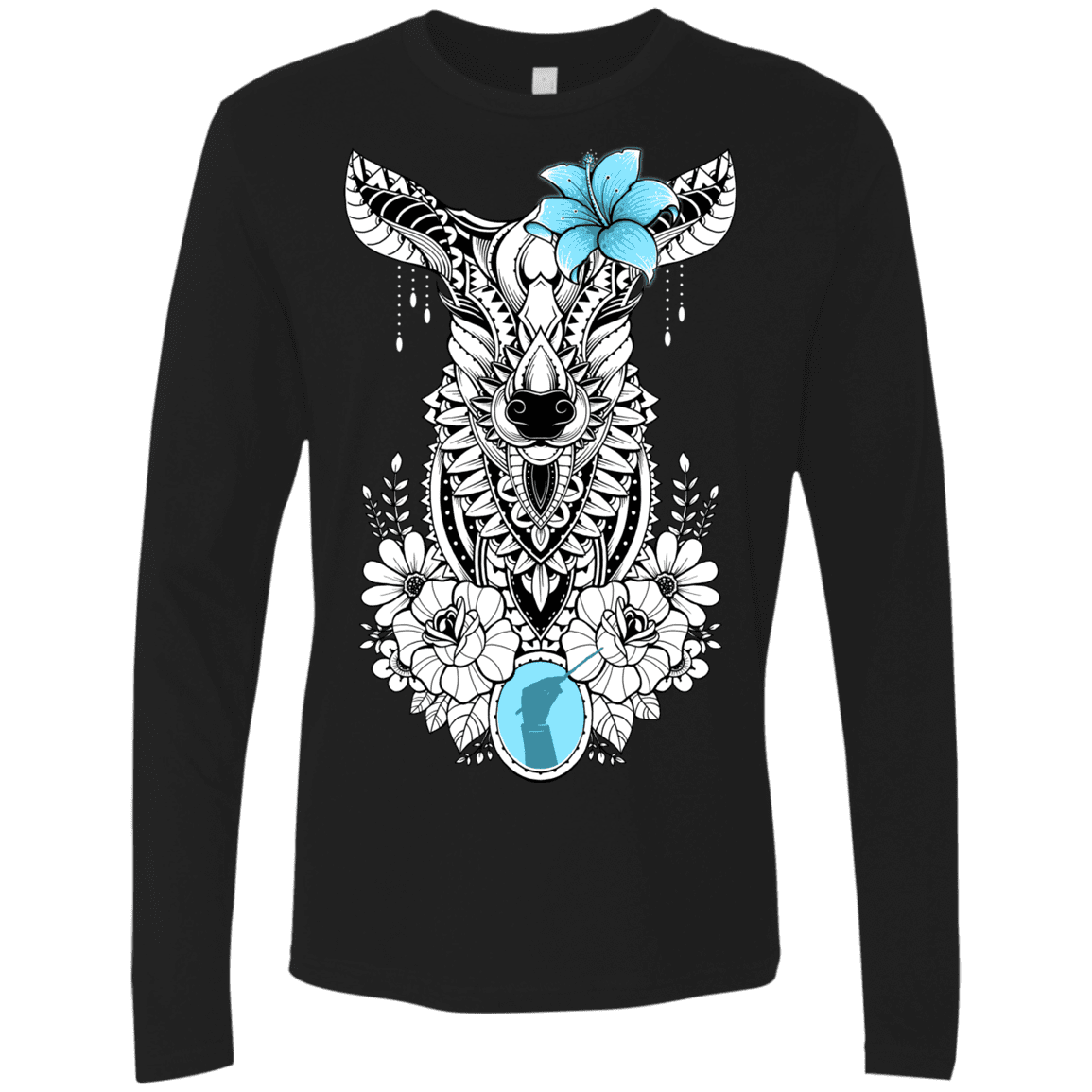 T-Shirts Black / S Lily Men's Premium Long Sleeve