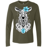 T-Shirts Military Green / S Lily Men's Premium Long Sleeve