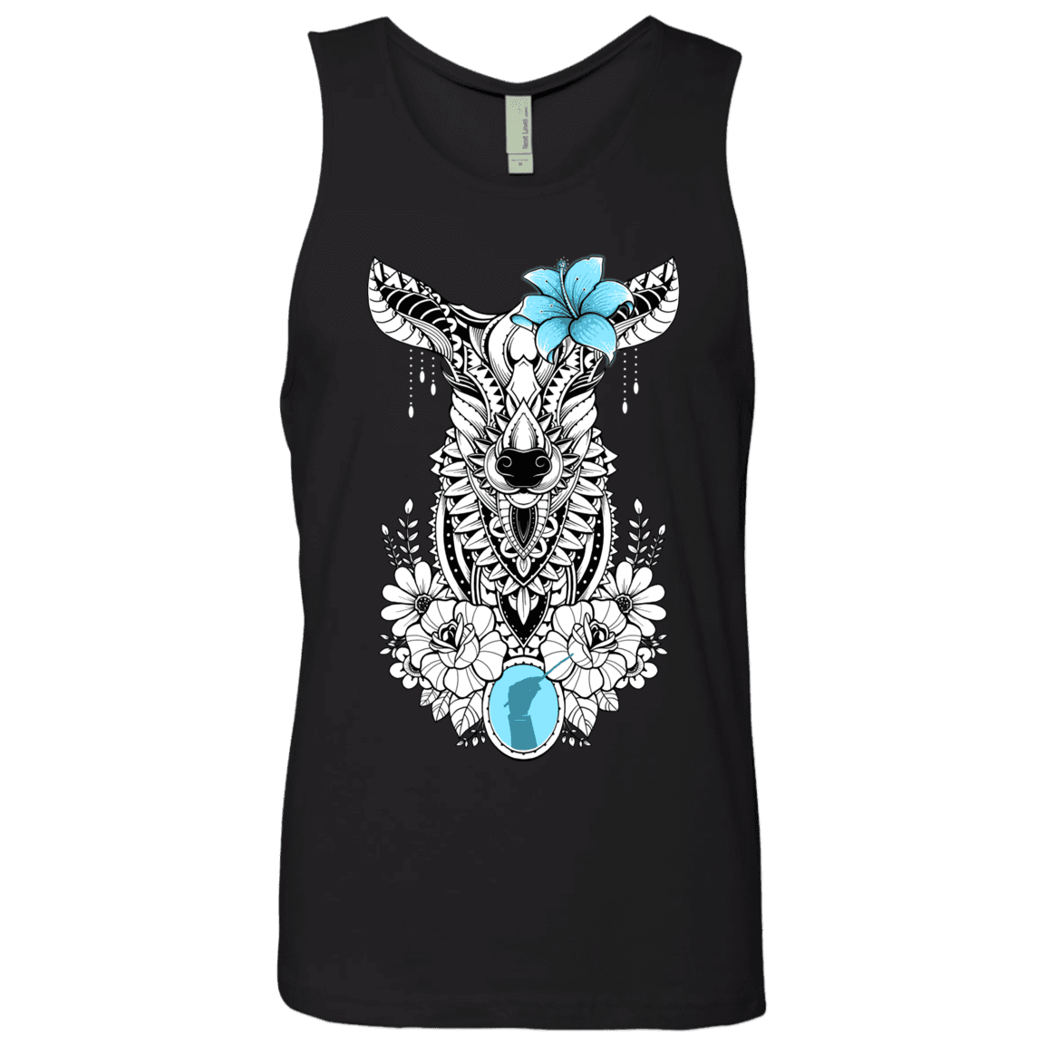 T-Shirts Black / S Lily Men's Premium Tank Top