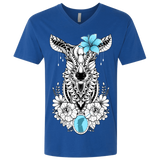 T-Shirts Royal / X-Small Lily Men's Premium V-Neck