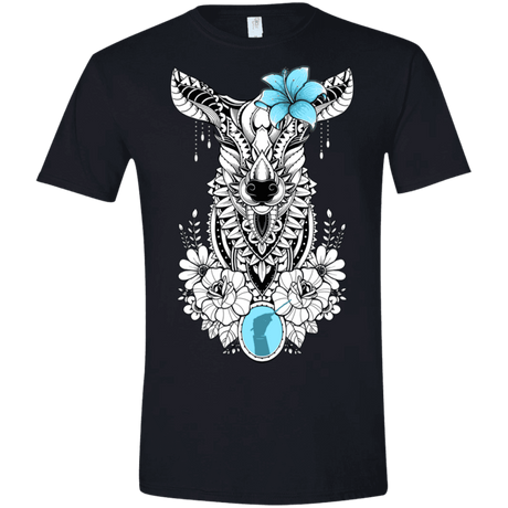 T-Shirts Black / X-Small Lily Men's Semi-Fitted Softstyle