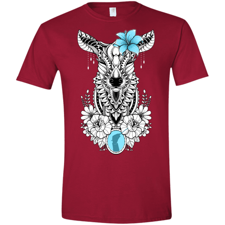 T-Shirts Cardinal Red / S Lily Men's Semi-Fitted Softstyle