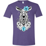 T-Shirts Heather Purple / S Lily Men's Semi-Fitted Softstyle