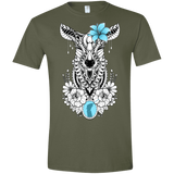 T-Shirts Military Green / S Lily Men's Semi-Fitted Softstyle