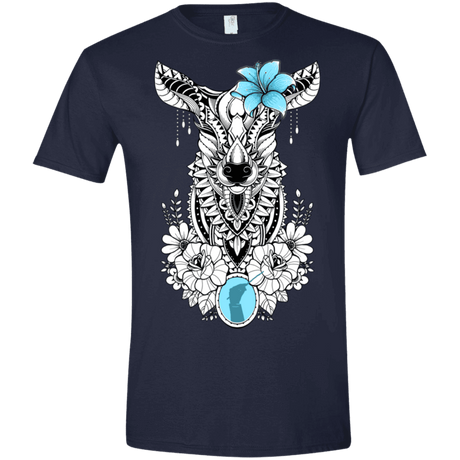 T-Shirts Navy / X-Small Lily Men's Semi-Fitted Softstyle