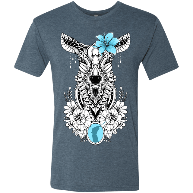 T-Shirts Indigo / S Lily Men's Triblend T-Shirt