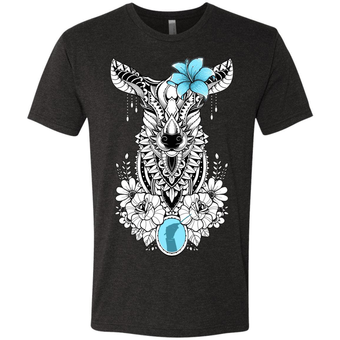 T-Shirts Vintage Black / S Lily Men's Triblend T-Shirt