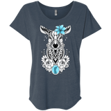 T-Shirts Indigo / X-Small Lily Triblend Dolman Sleeve